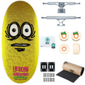 Heroin Premium Skateboard Complete Lemonzilla Slappy Trucks OJ Wheels and Quantum Snot Particles Bearings