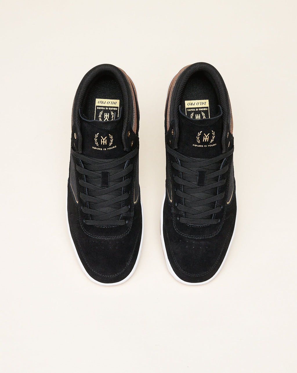 Hours is Yours Skateboard Shoes Dilo Pro Black/Brown
