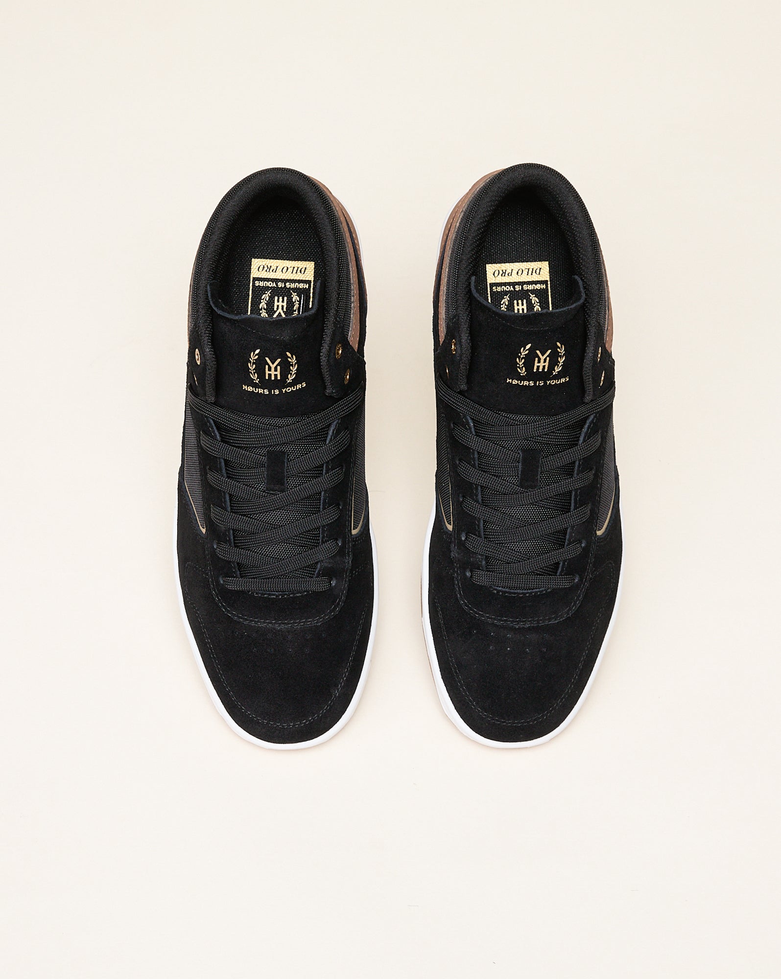 Hours is Yours Skateboard Shoes Dilo Pro Black/Brown