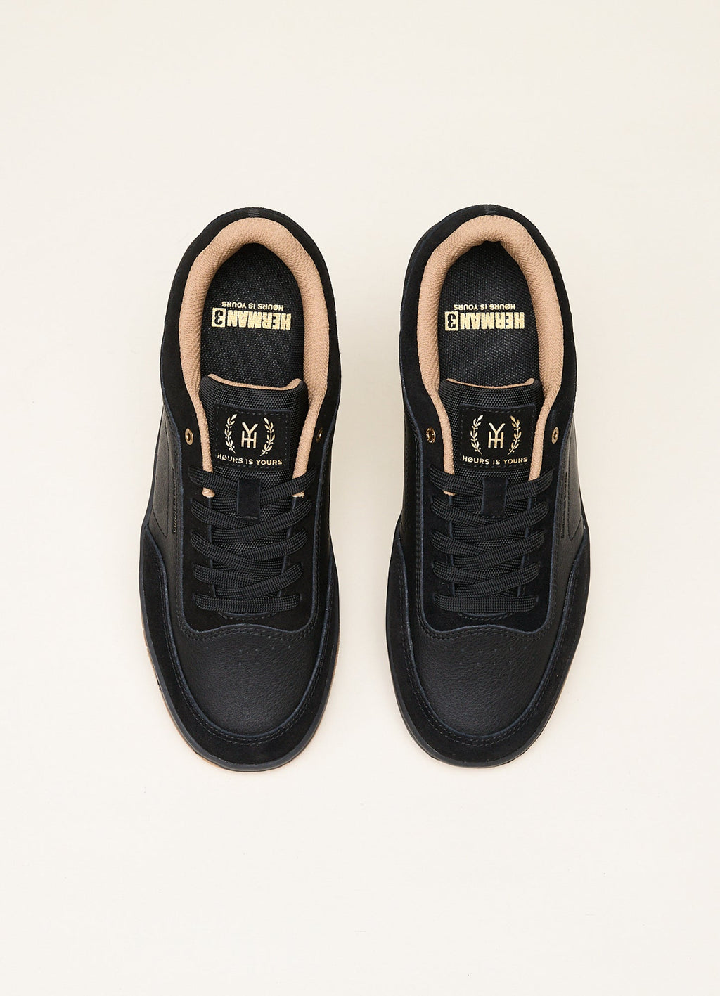 Hours is Yours Skateboard Shoes Herman 3 Black/Tan