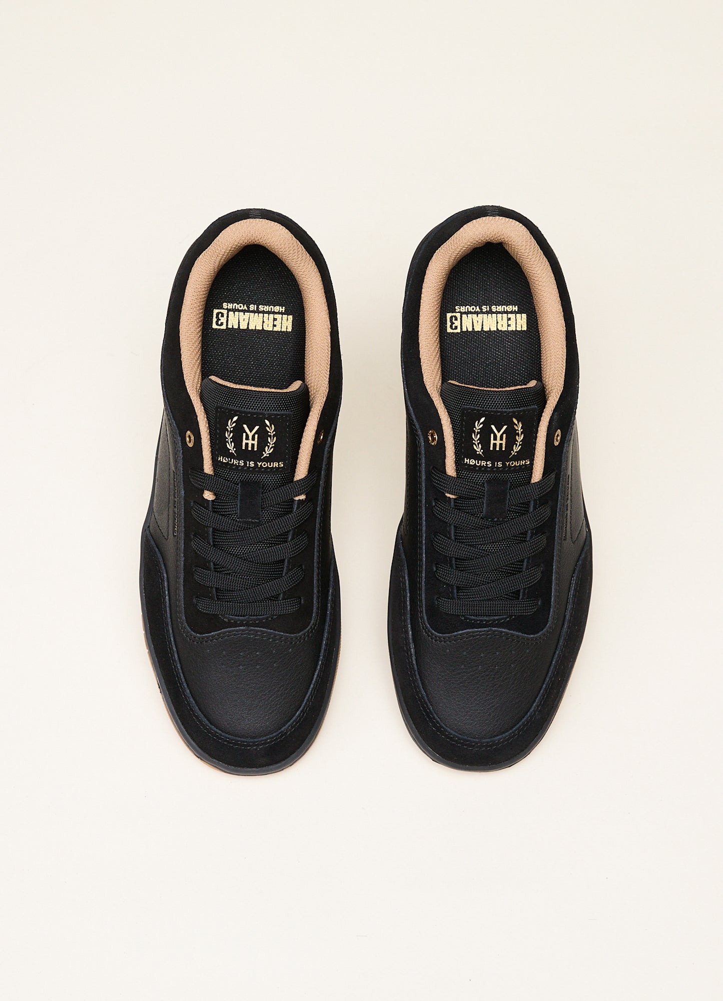 Hours is Yours Skateboard Shoes Herman 3 Black/Tan