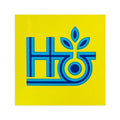 Habitat Skateboards Sticker Tri-Tone Yellow 3" x 3"