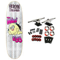 Heroin Skateboard Complete Mini Egg Holographic Foil 8.38" x 28.5"