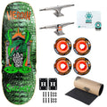 Heroin Premium Skateboard Complete Swampy Knock Off 10.6" x 32.1" Independent Trucks Snot Wheels and Quantum Snot Particles Bearings