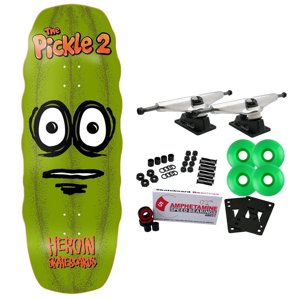 Heroin Skateboard Complete The Pickle 2 11.125" x 32"