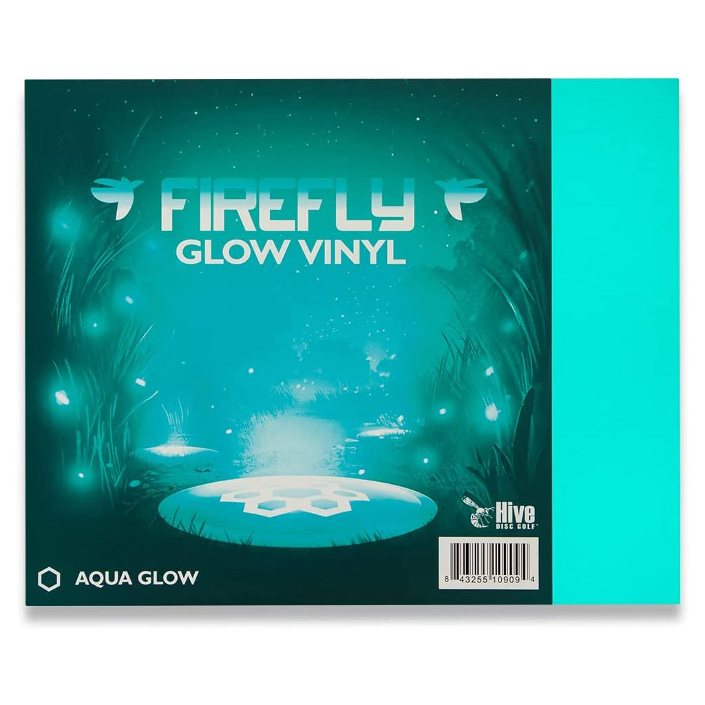 MVP Hive Firefly Glow Vinyl Sticker Sheet for Night Disc Golf 46 stickers - Choose Color