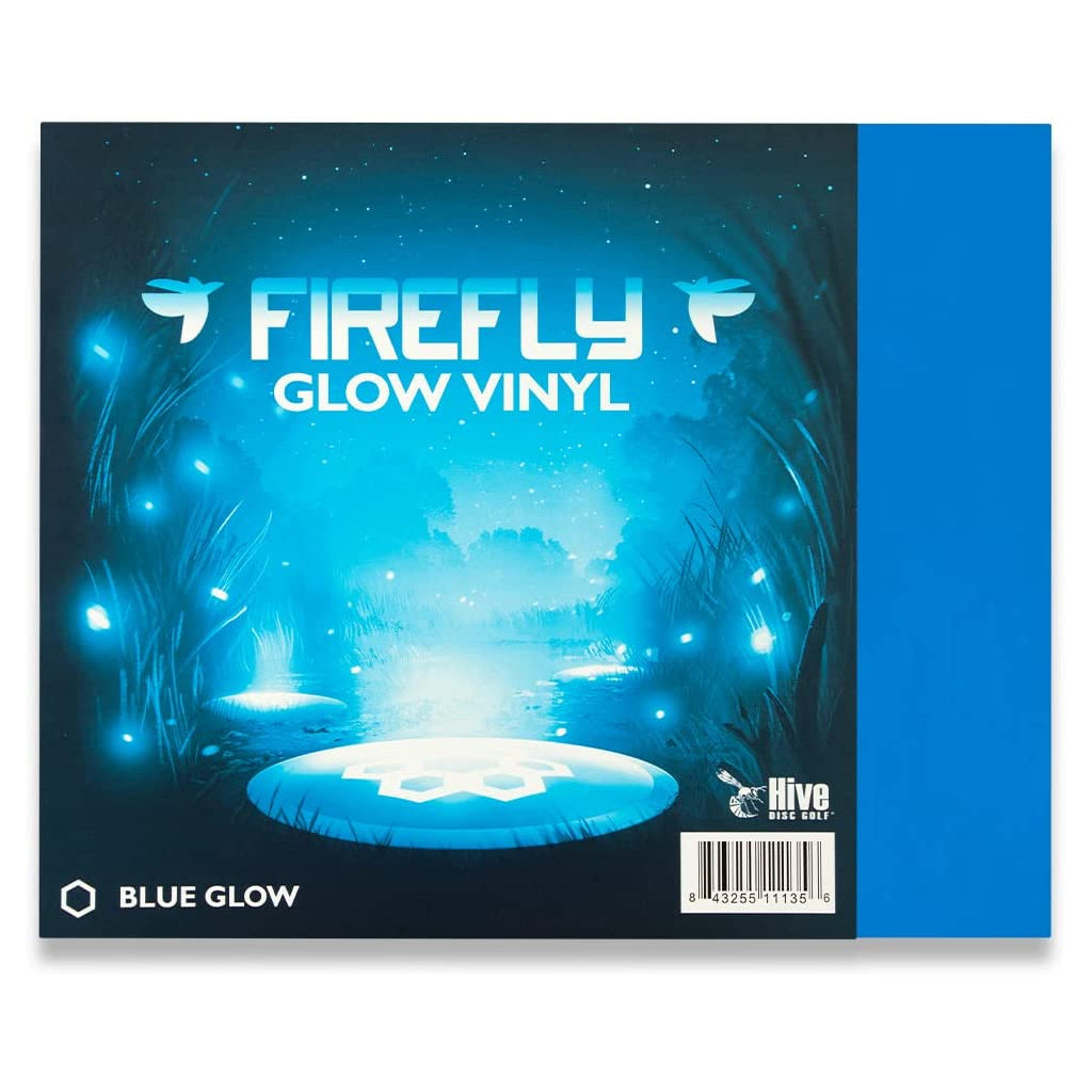 MVP Hive Firefly Glow Vinyl Sticker Sheet for Night Disc Golf 46 stickers - Choose Color