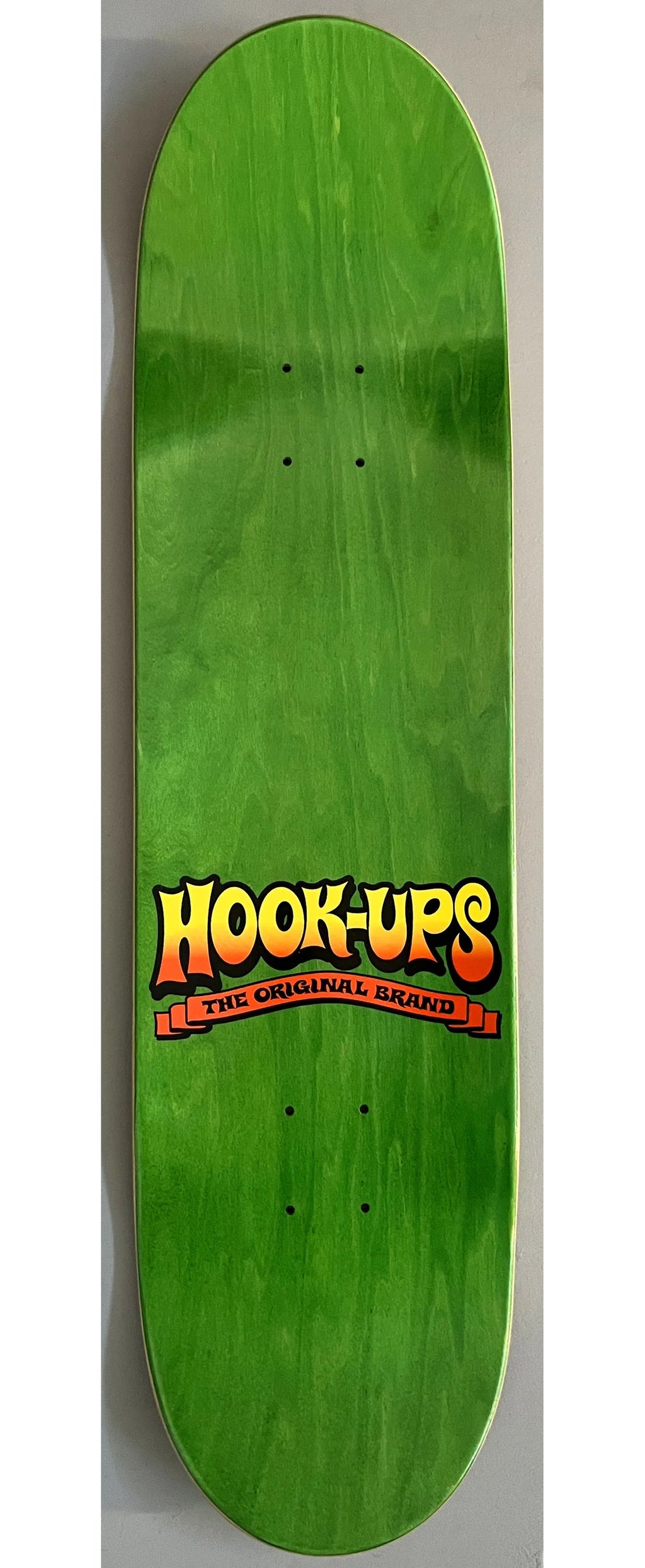 Hook Ups Skateboard Complete Cheshire Cat in Wonderland 8.5" x 32.25"