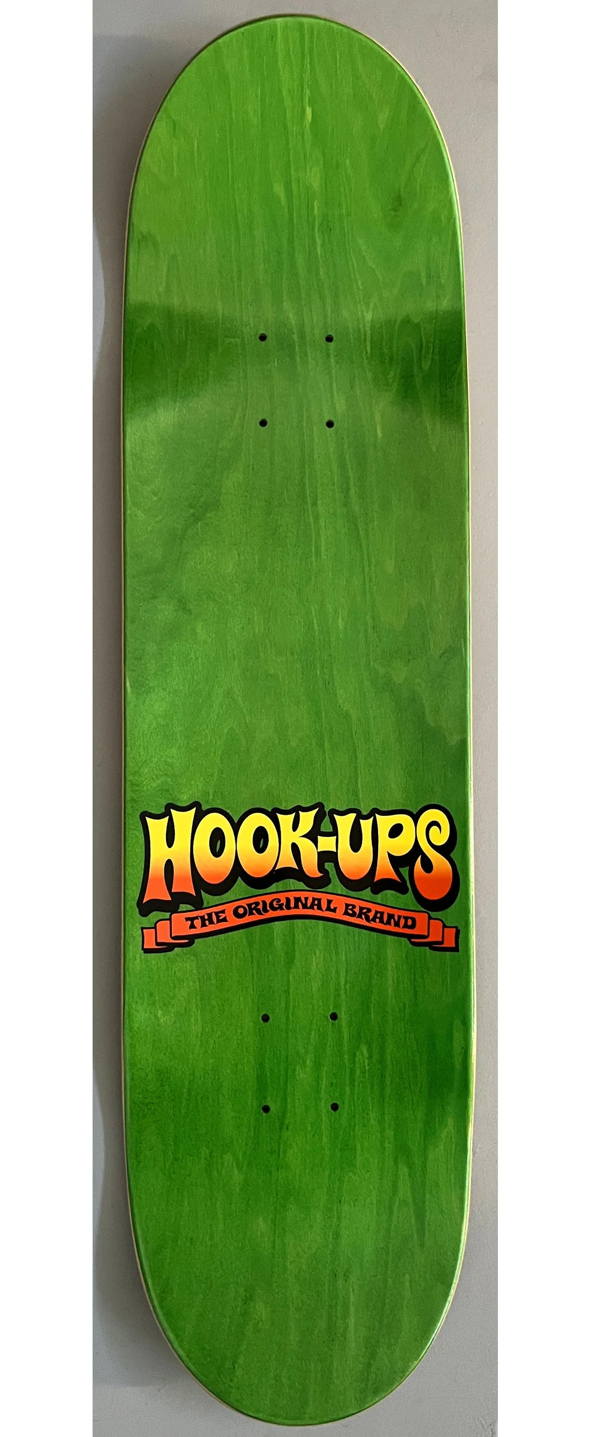 Hook Ups Skateboard Complete Cheshire Cat in Wonderland 8.5" x 32.25"