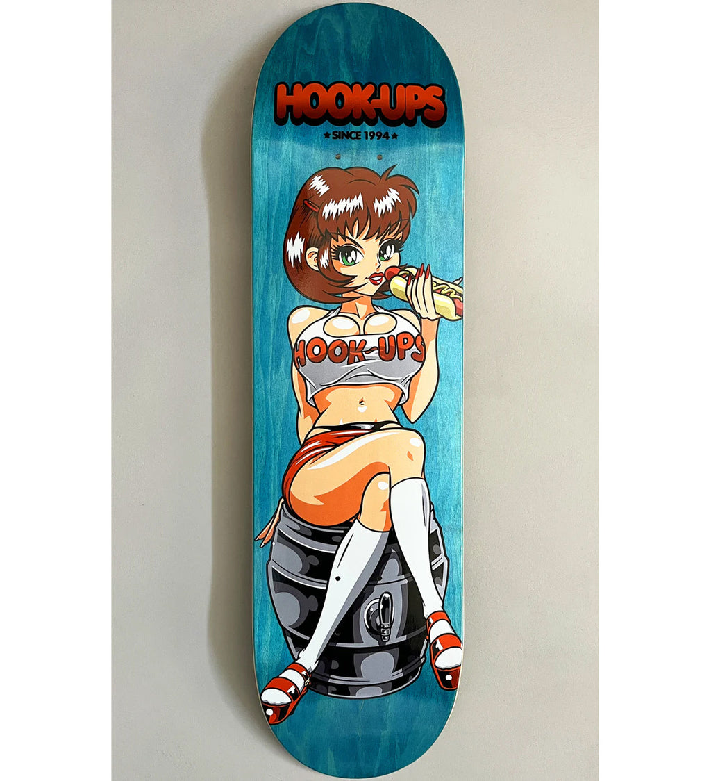 Hook Ups Skateboard Deck Hoot-Ups 2 (Assorted) 8.5" x 32.25"