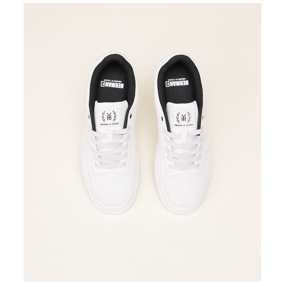 Hours is Yours Skateboard Shoes Herman 3 Cloud White