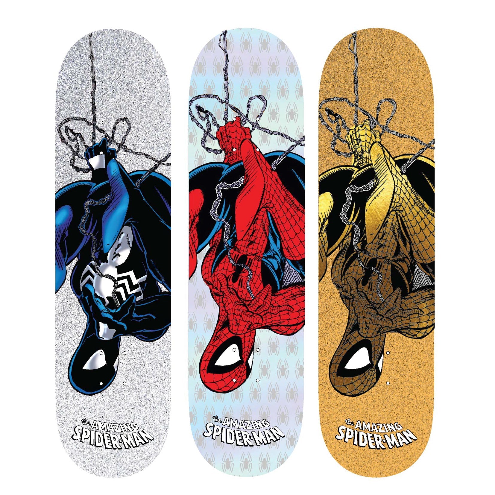 Huf Skateboard Deck Marvel Spider-Man Issue 321 Blind Bag 8.25" Limited Edition