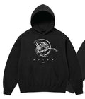 Huf X Aliens Hoodie Fossilized Pullover Size Black