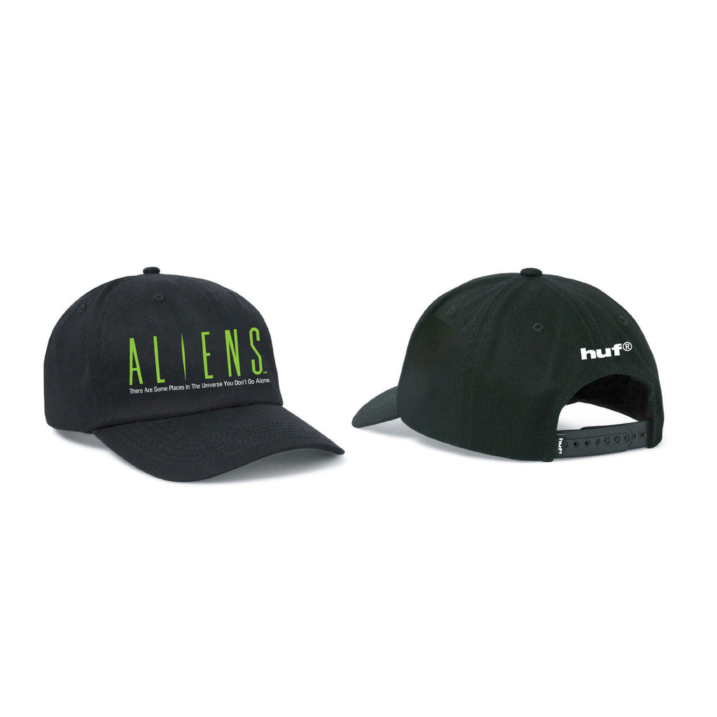 Huf X Aliens Hat Aliens Snapback Black