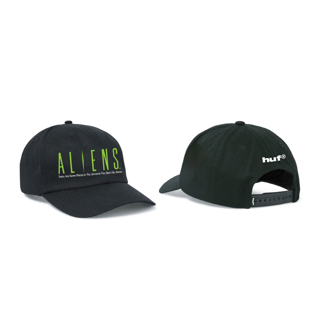 Huf X Aliens Hat Aliens Snapback Black