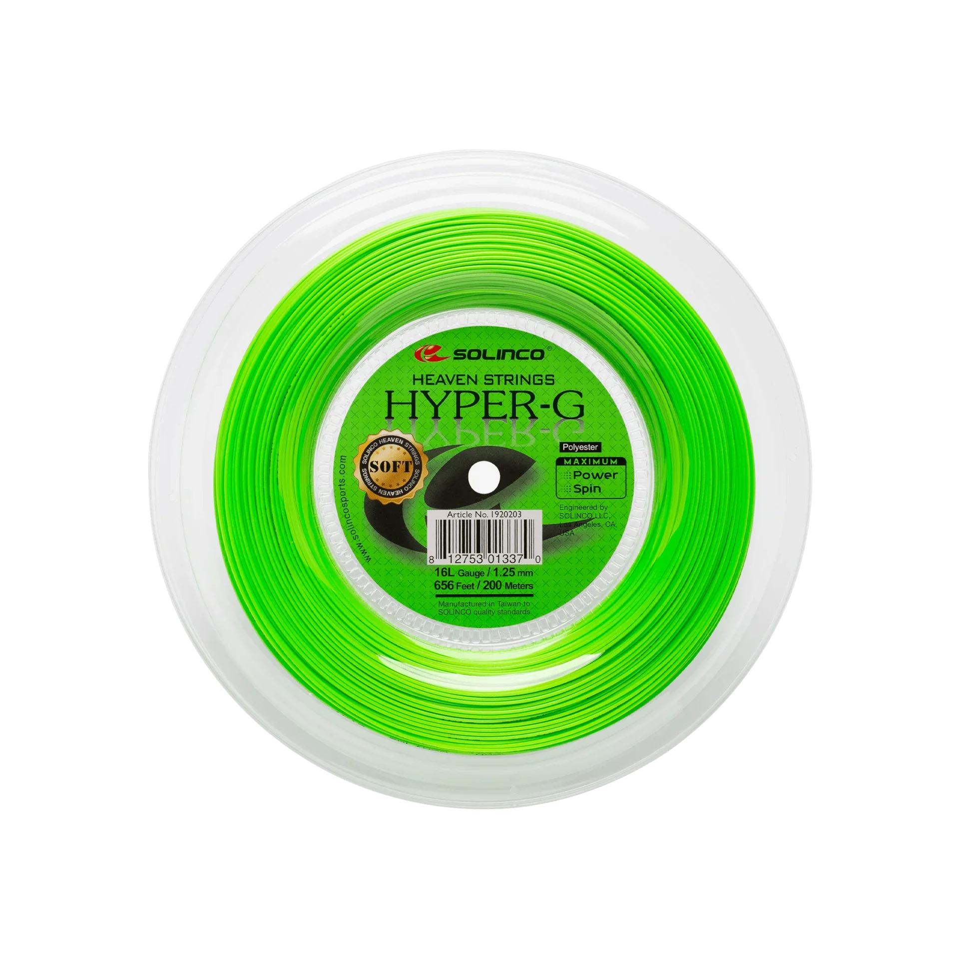 Solinco Hyper G Soft Reel