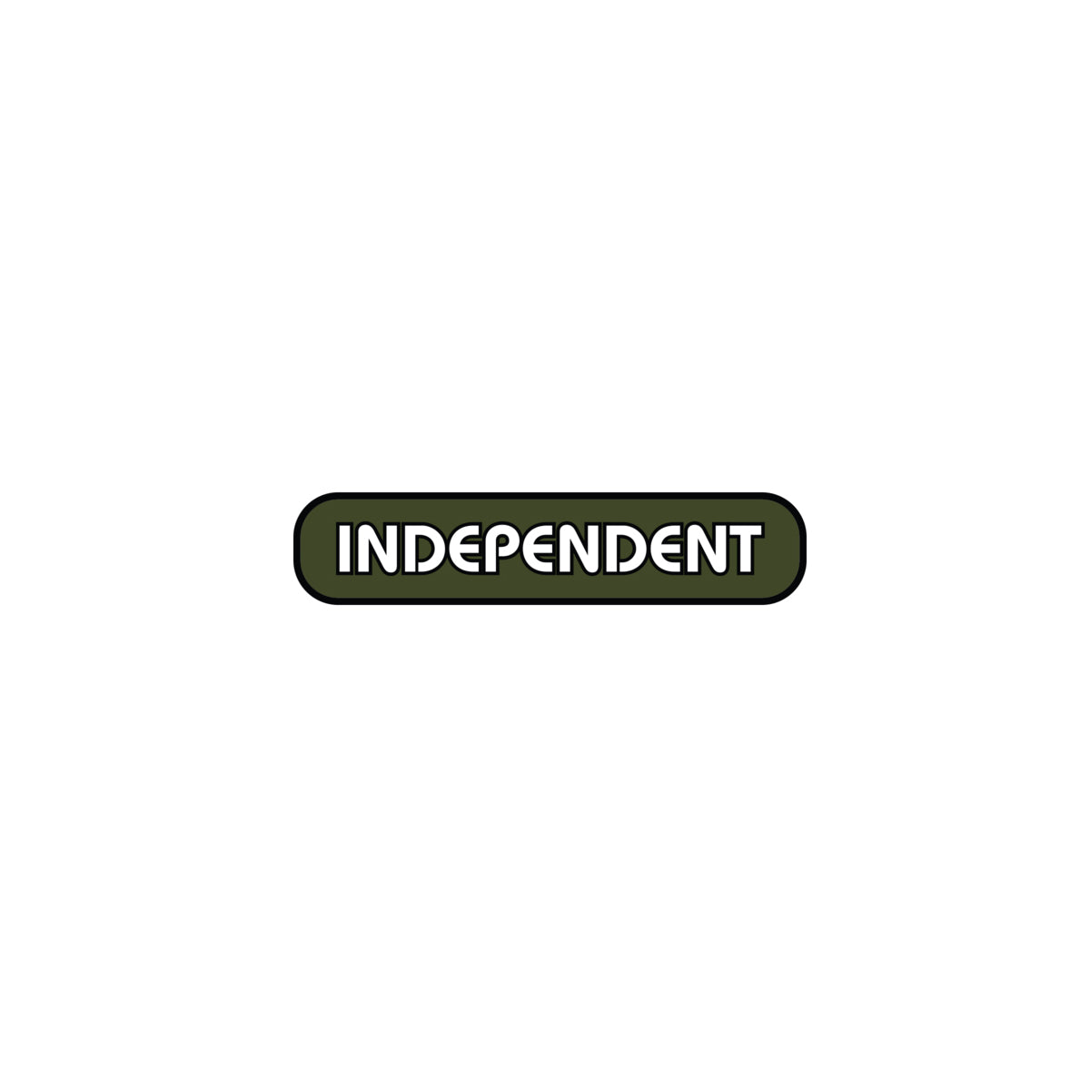 Independent Trucks Skateboard Sticker B/C Groundwork Green 4" x .75"