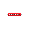 Independent Trucks Skateboard Sticker B/C Groundwork Red 4" x .75"