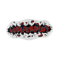 Independent Trucks Skateboard Sticker Outbreak Red/Black 6" x 2.75"
