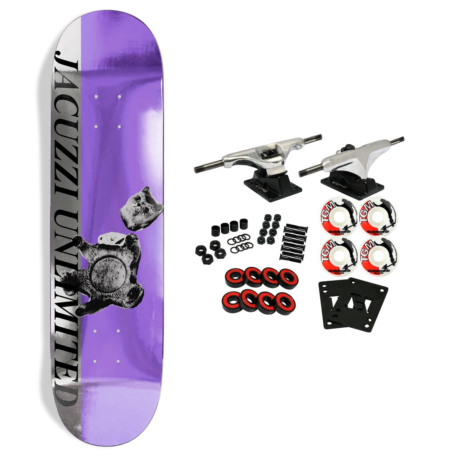 Jacuzzi Skateboard Complete Ariana Spencer Broken Cat 8.25" x 32"