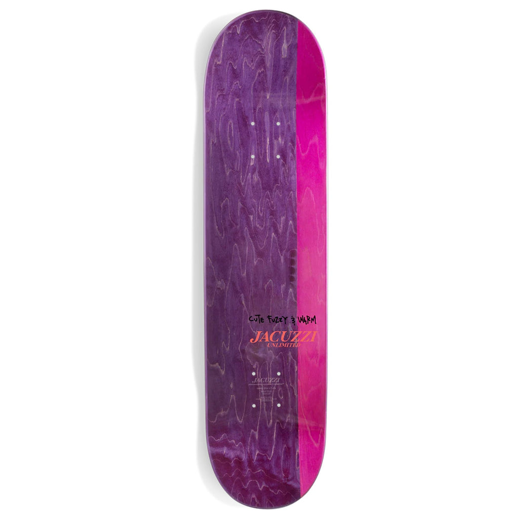 Jacuzzi Skateboard Deck Pur Purple 8.25" x 32"