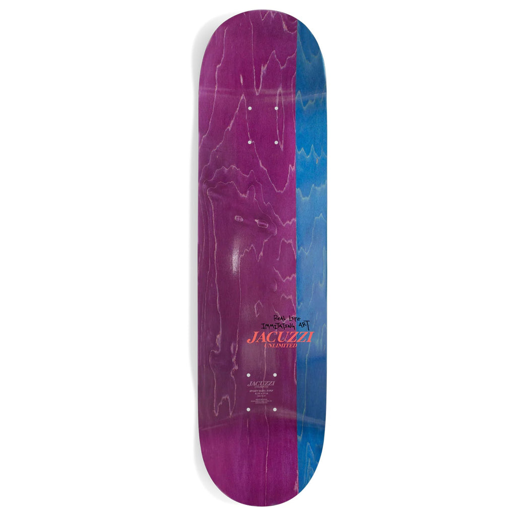 Jacuzzi Skateboard Complete Work Horse Light Blue 8.375" x 31.6"