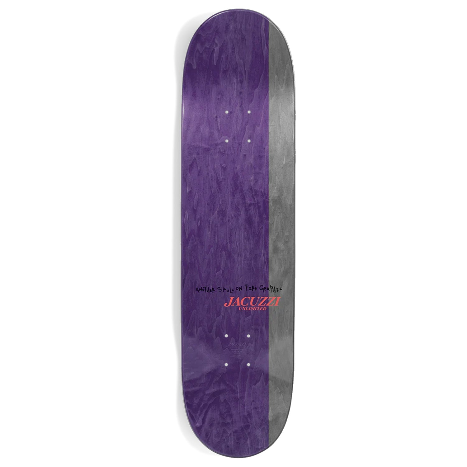 Jacuzzi Skateboard Deck John Dilo Skull Cycle 8.0" x 31.6"