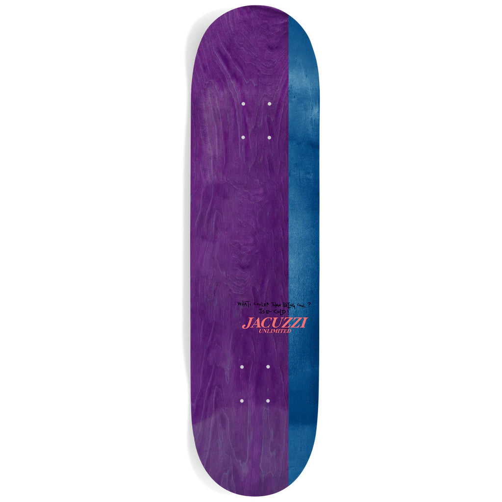 Jacuzzi Skateboard Complete Ice Font Jet Ski Pink 8.5" x 31.5"