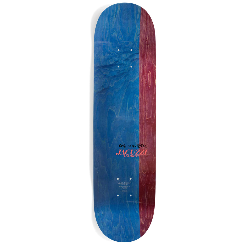 Jacuzzi Skateboard Deck Jackson Pilz Storybook Maroon 9.0" x 32.1"