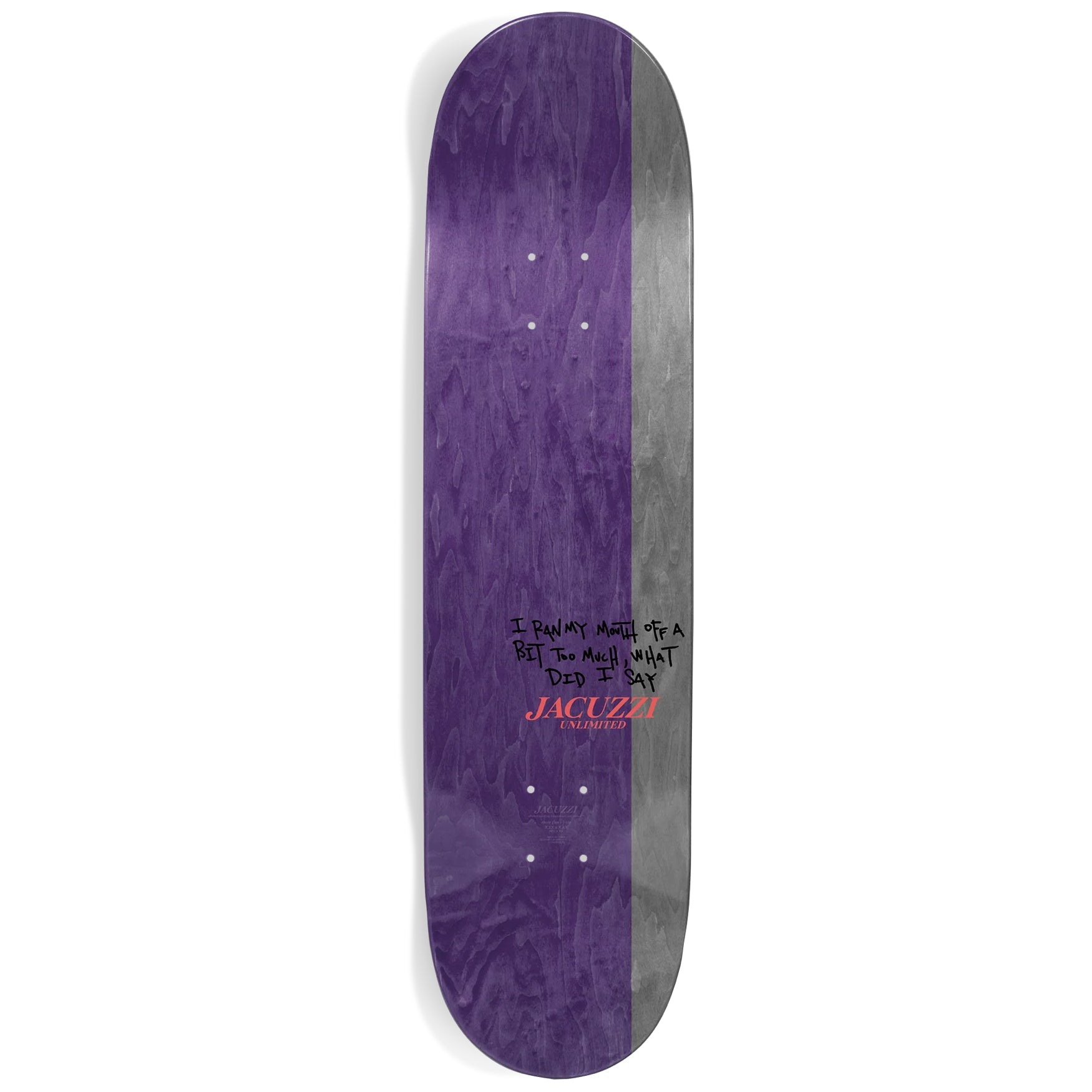 Jacuzzi Skateboard Complete Dilo Mummy 8.5" x 32.2"
