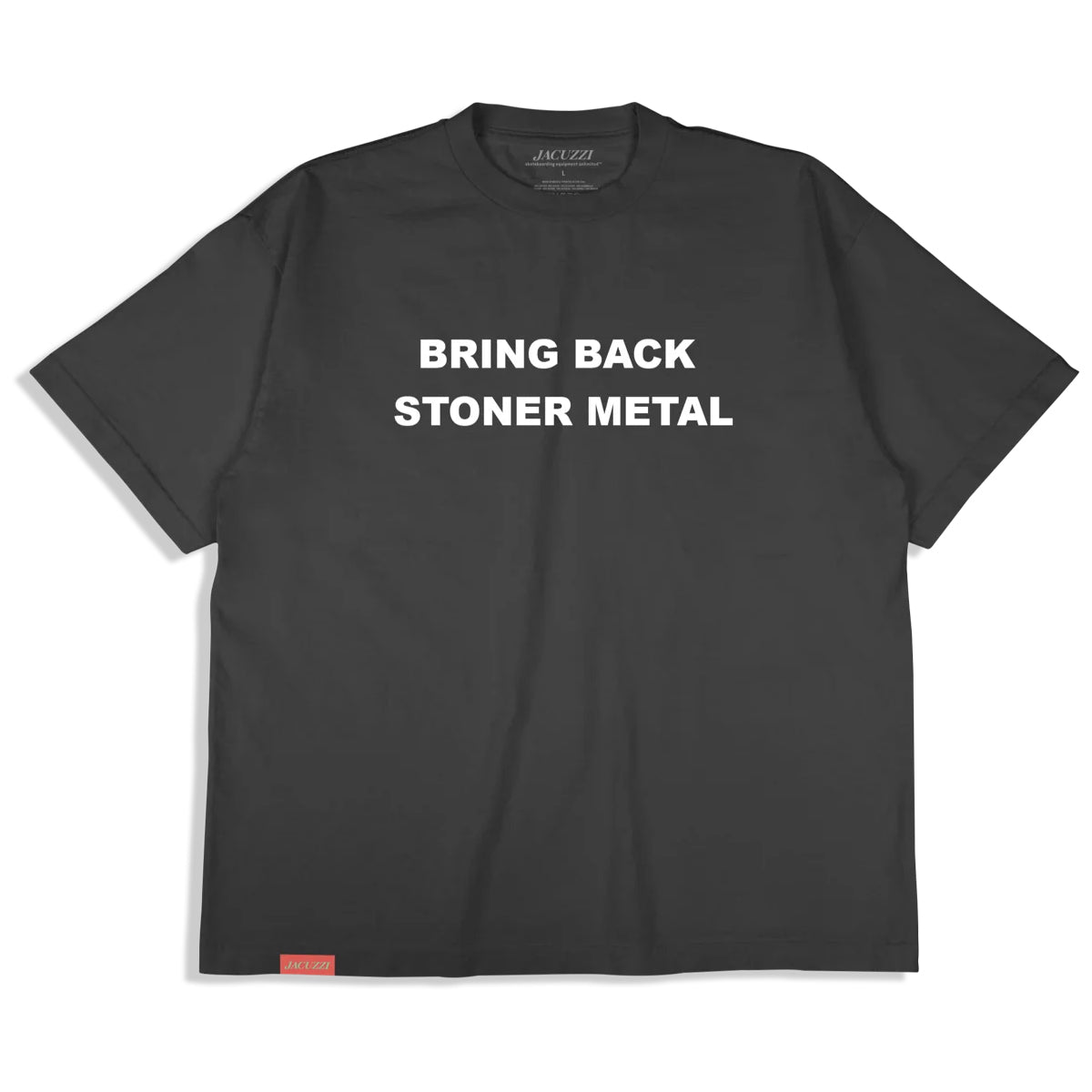 Jacuzzi Unlimited Skateboards Shirt Nostalgia Garment Dye Premium Black