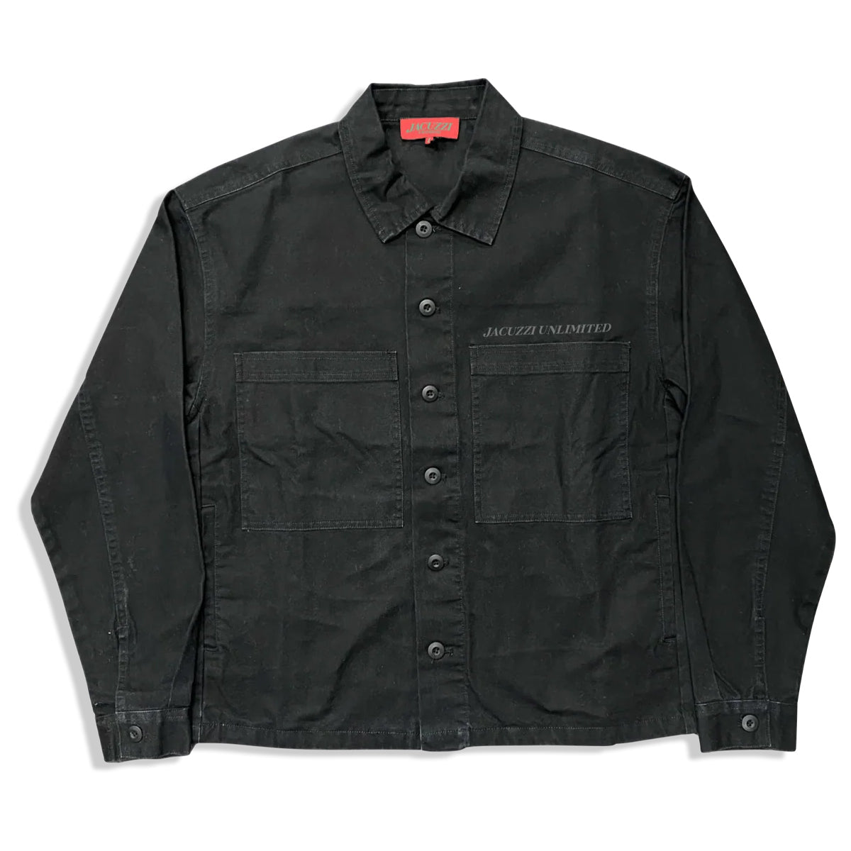 Jacuzzi Unlimited Skateboards Coat I Love You Jacket Black