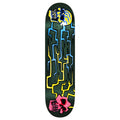 Krooked Skateboard Deck Worrest Skull and Bolts Twin Tail Slick 8.3" x 31.9"