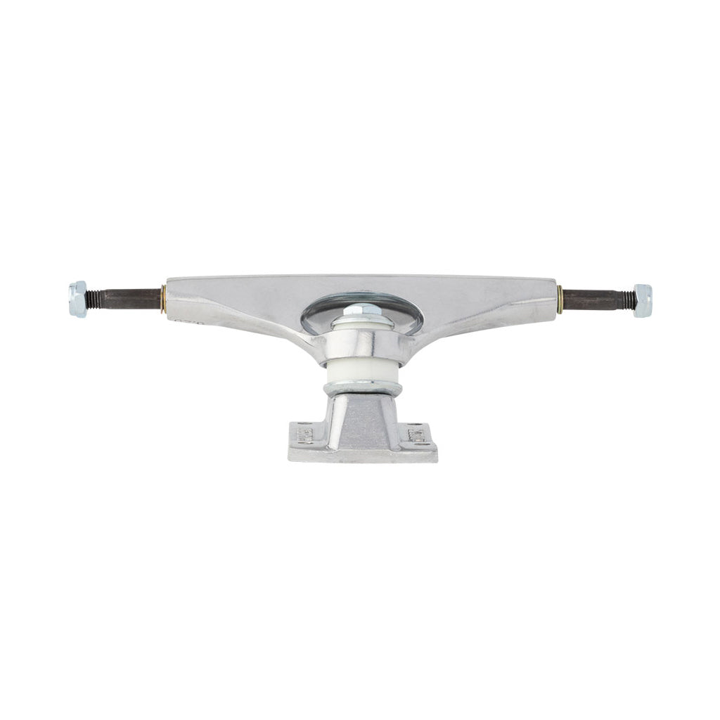 Krux Skateboard Trucks Polished DLK Silver 7.6" Down Low Kingpin Pair
