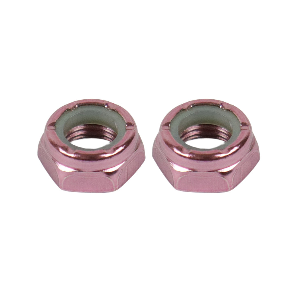 Dime Bag Skateboard Replacement Truck Kingpin and Axle Nuts Kit - Pink