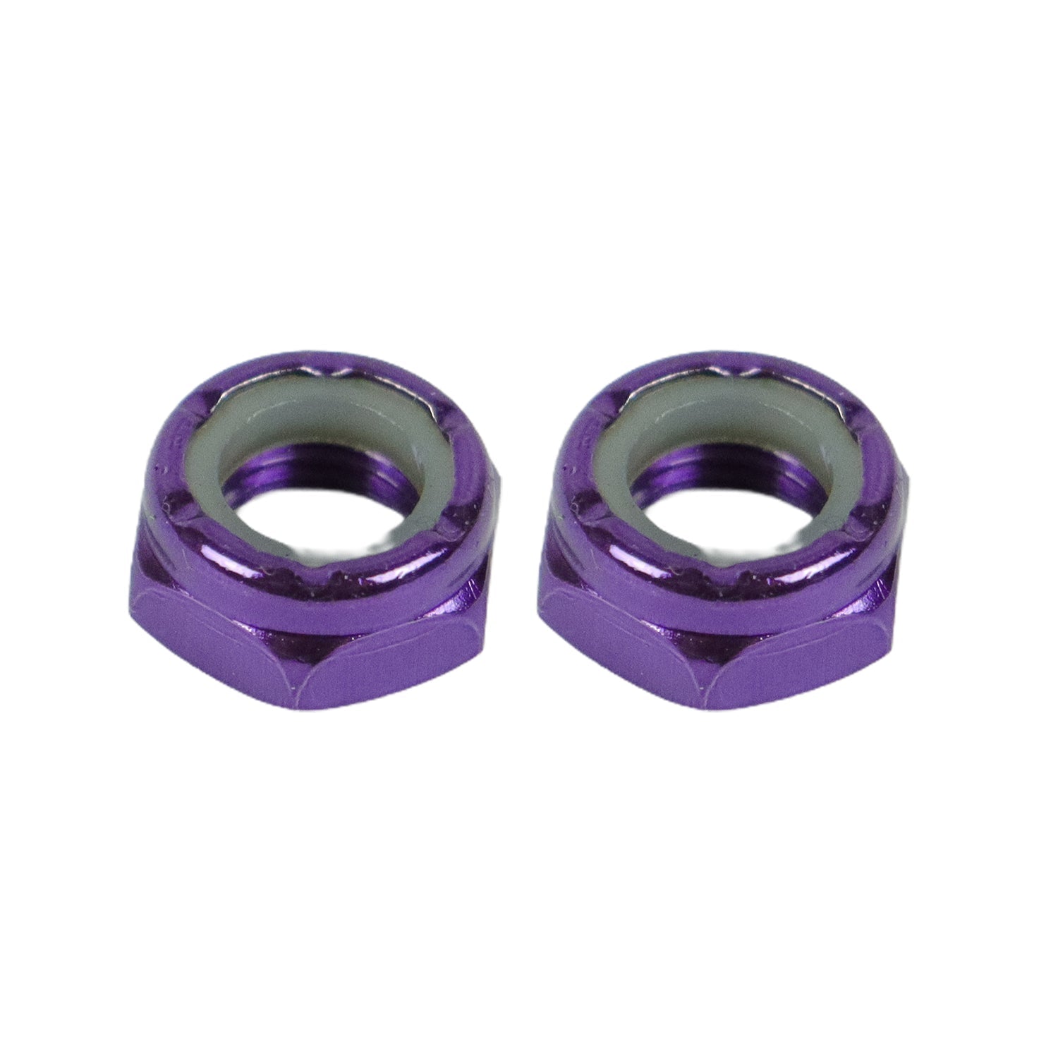 Dime Bag Skateboard Replacement Truck Kingpin and Axle Nuts Kit - Purple