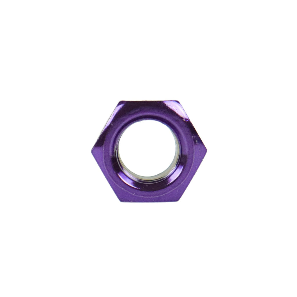 Dime Bag Skateboard Replacement Truck Kingpin Nuts Purple (2-Pack)