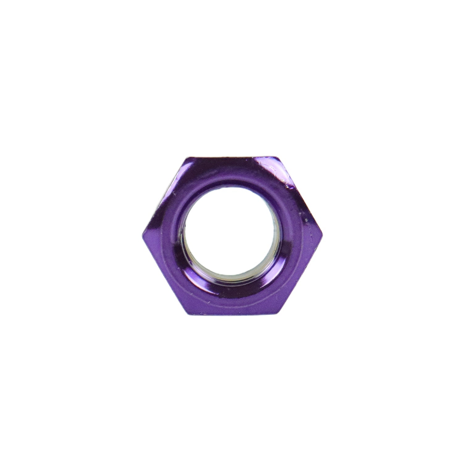 Dime Bag Skateboard Replacement Truck Kingpin Nuts Purple (2-Pack)