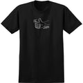 Krooked Skateboards Shirt Shop Steal Black
