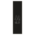 Krooked Skateboard Griptape Love Hate Black 9" x 33" Grip Tape Sheet