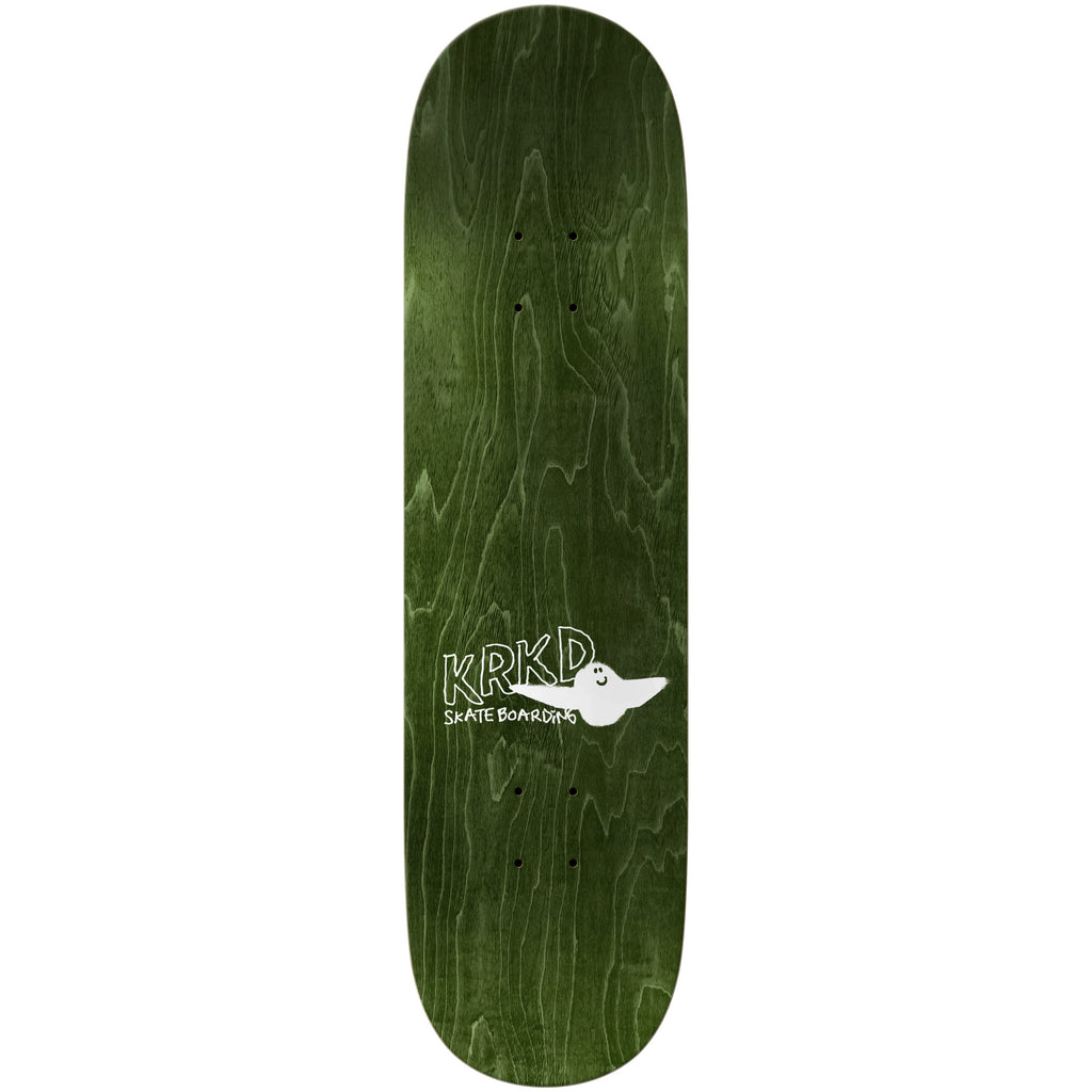 Krooked Skateboard Complete Kamo Wheel Wells Black 9.0" x 32.45"