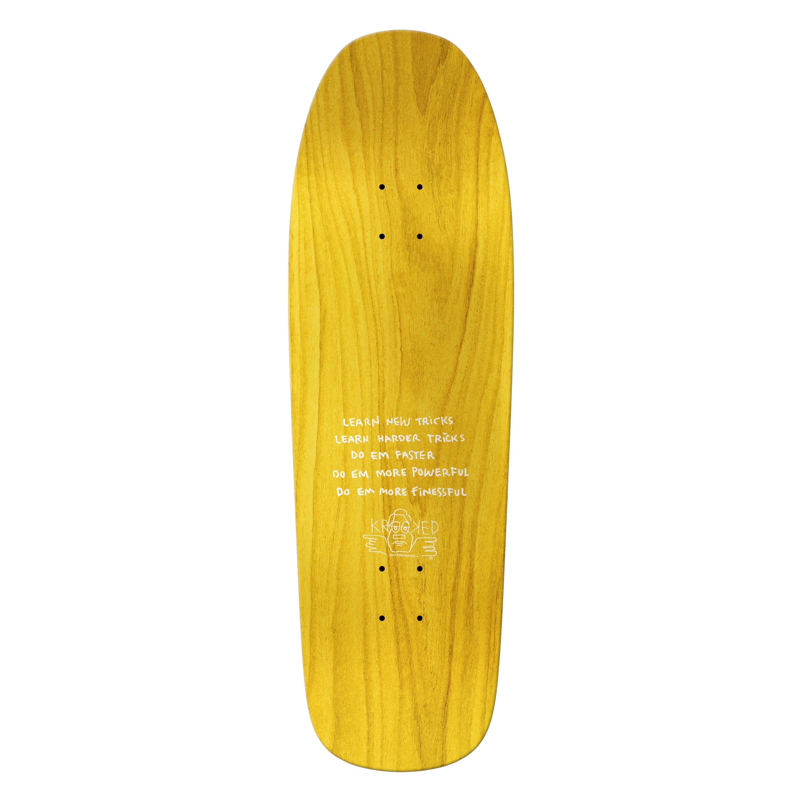 Krooked Skateboard Complete Gonz Hard2Hitt 9.81" x 32.06"