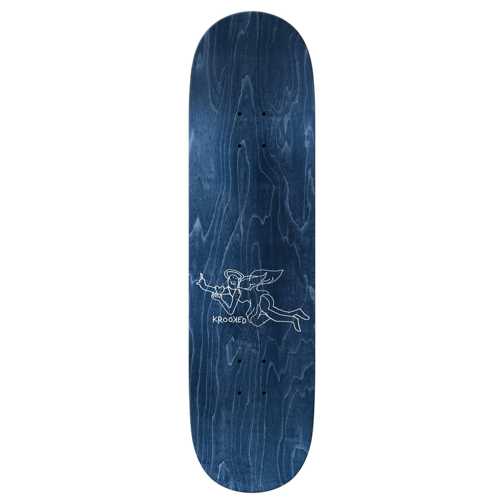 Krooked Skateboard Complete Wilson Angel True Fit 8.25" x 31.5"