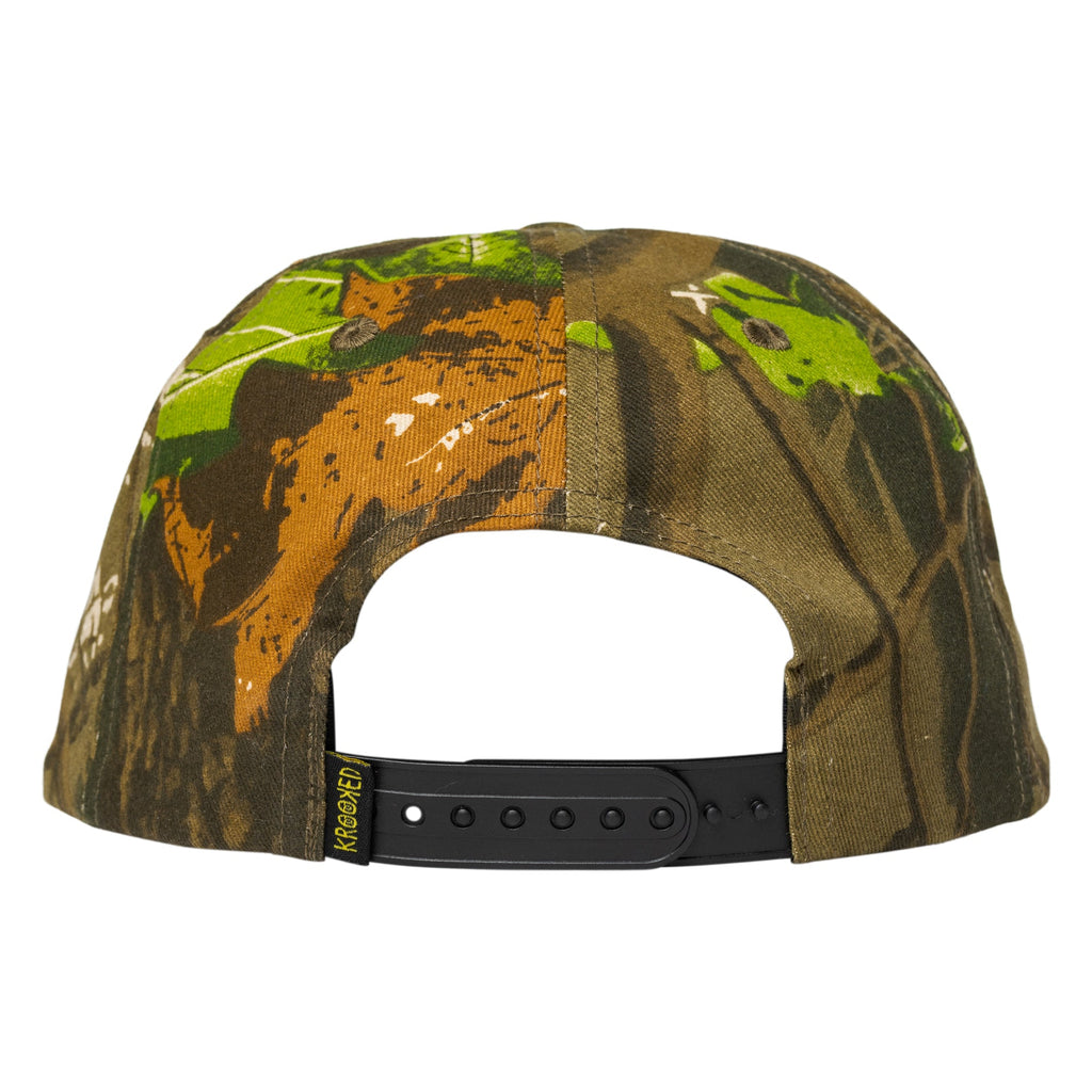 Krooked Skateboards Hat Eyes Camo