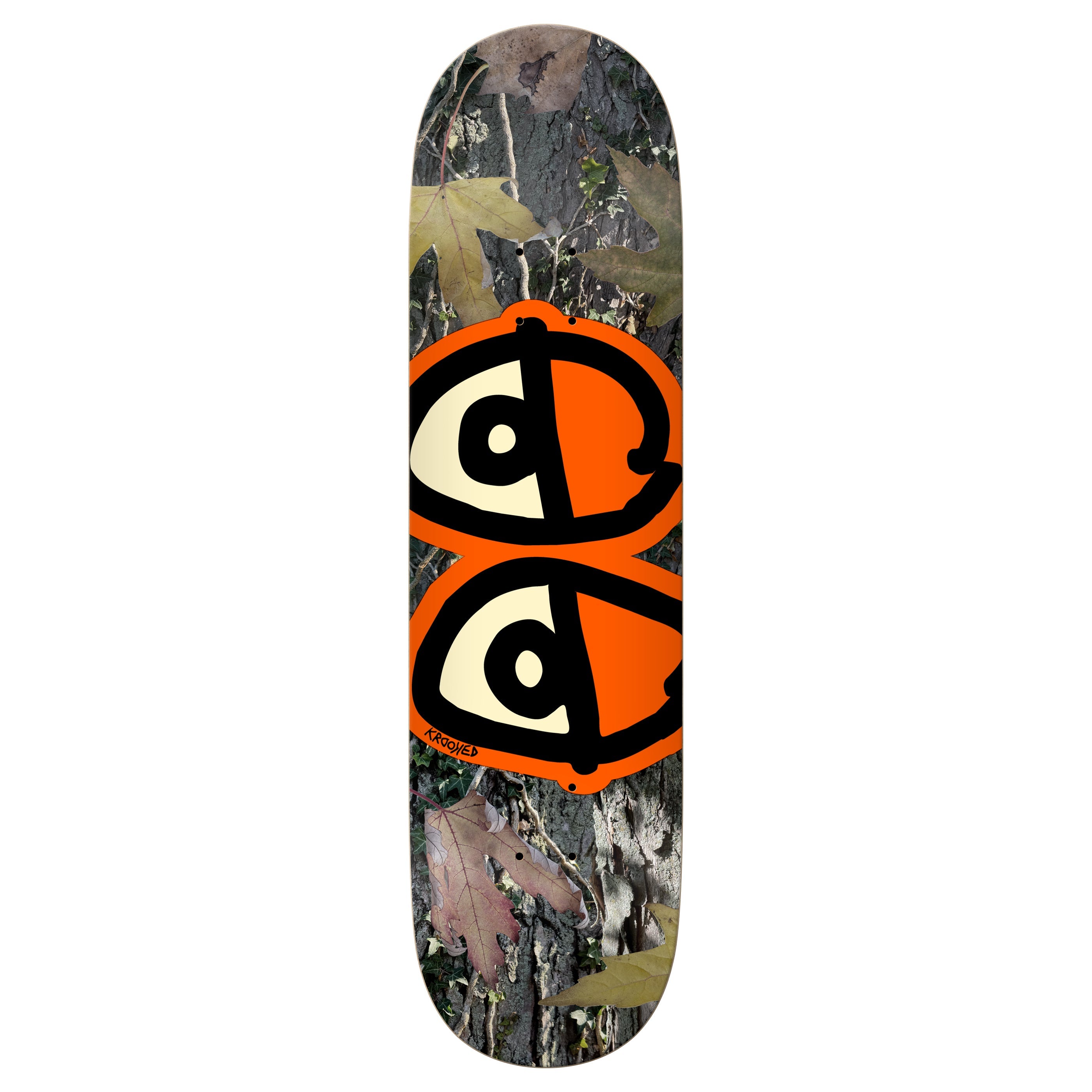 Krooked Skateboard Complete Team Eyes Camo 8.25" x 32"