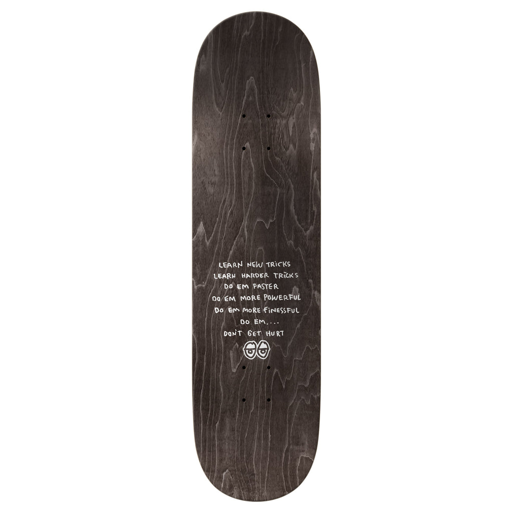 Krooked Skateboard Deck Worrest Big Foot Twin Tail 8.75" x 32.61"