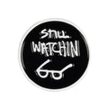 Thrasher Lapel Pin Still Watchin Black