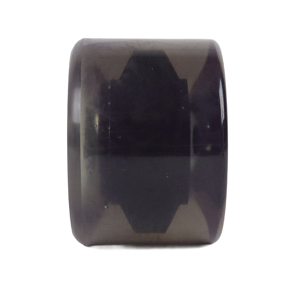 Longboard Wheels 65mm x 46mm 82A Clear Black 4-Pack