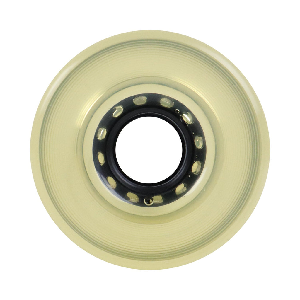 Longboard Wheels 70mm x 42mm 82A Stone Ground Clear 4-Pack