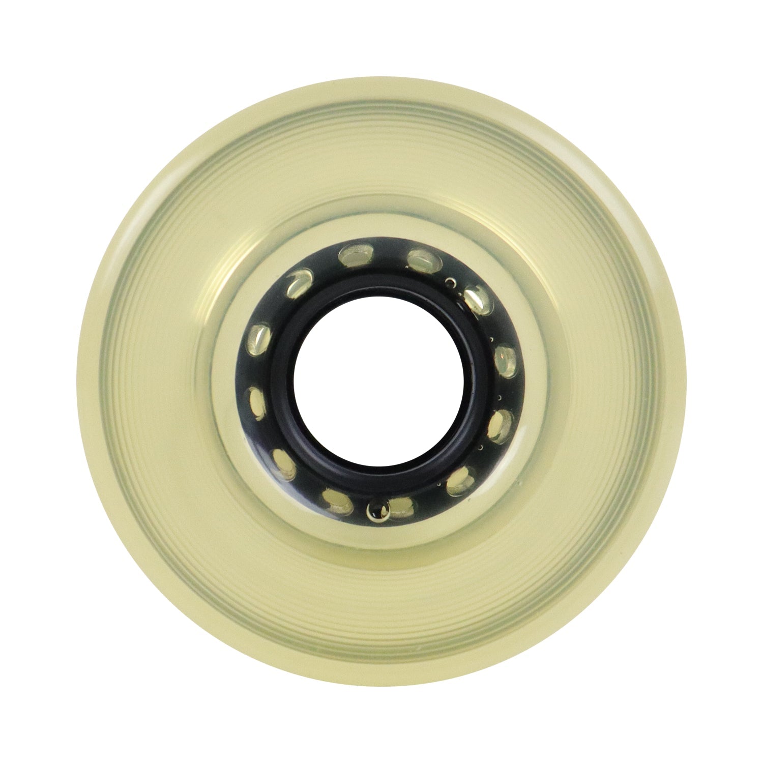 Longboard Wheels 70mm x 42mm 82A Stone Ground Clear 4-Pack